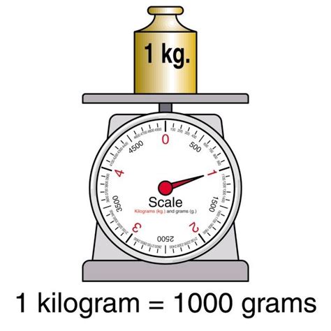 1 kilogram kac gram